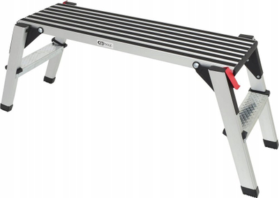 Platformë pune alumini KS Tools 800.0960, 1270x446x495mm, ngjyrë argjendtë