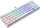 Механичка тастатура Мотоспид CK67, RGB, 67 тастери, бела