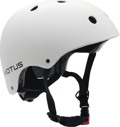 Helmetë biçiklete Motus White, masa M, ABS EPS, e bardhë