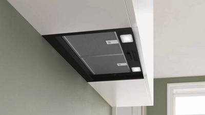 Oxhaku Bosch DBB63BC60 Serie 2, 384 m³/h, 3 shpejtësi, i zi