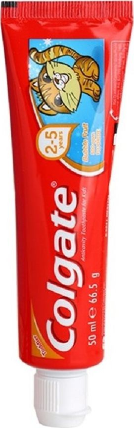 Pastë dhëmbësh për fëmijë Colgate Bubble Fruit, 50ml