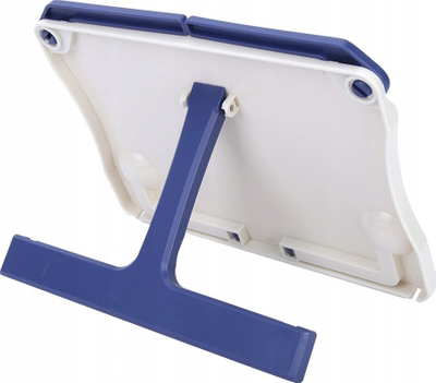 Mbajtës palosës për libra dhe tablet, plastikë, i bardhë blu