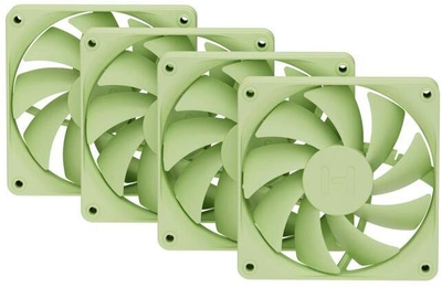 Вентилатор за компјутер HYTE FA12, 120mm PWM, сет од 4 парчиња, Macha Milk