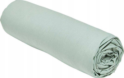 Çarçaf me lastik Today Organic Celadon DH 140x200+30, pambuk organik, jeshile