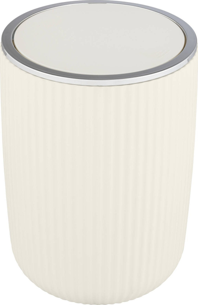 Kosh mbeturinash Wenko Agropoli L, 5.5L, plastikë, krem