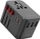Адаптер за патување ProMate TripMate 36W, 5 USB порти, Power Delivery Quick Charge, црн