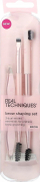 Set për vetulla Real Techniques Brow Shaping Set, 3 vegla, rozë e butë