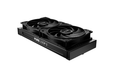 Ftohës me ujë Be quiet! Pure Loop 2, 12 cm, i zi