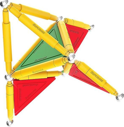 Set blloqesh magnetike Supermag Classic Primary, 48 elemente