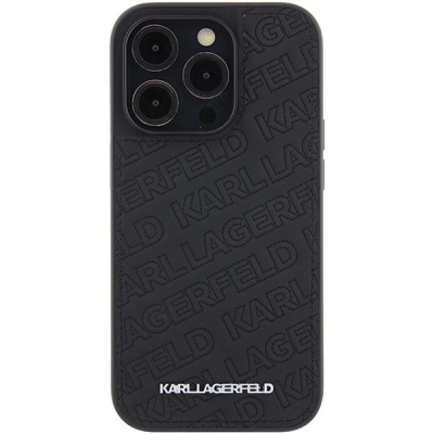 Këse telefoni Karl Lagerfeld PU Quilted, për iPhone 15 Pro, e zezë