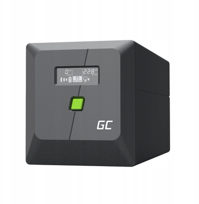 UPS Green Cell PowerProof, 750VA 480W, valë sinusi e pastër, i zi
