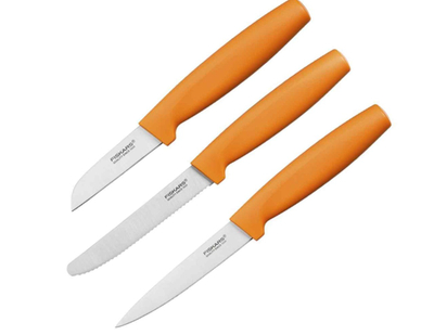 Set thika Fiskars 1014272, 3 copë, portokalli
