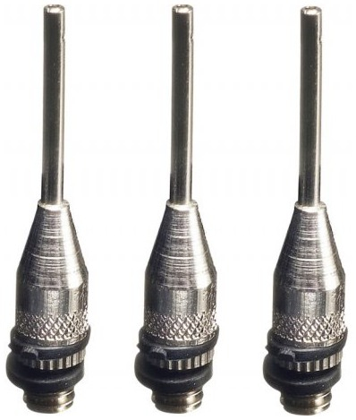 Gjilpëra pompe Select Metal Needle, set 3 copë, argjend
