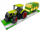 Lodër traktor ferme Cabo Toys, me rimorkio, plastik, jeshil