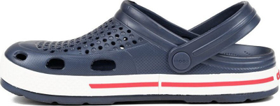 Klompa për goca Coqui Lindo W 6413-100-2132, material CoquiAir, me rrip te thembra, blu e errët