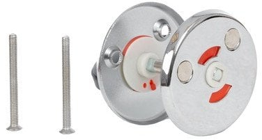 Rozetë dere OKKO Escutcheon 0350, çelik, për banjo, krom i lëmuar