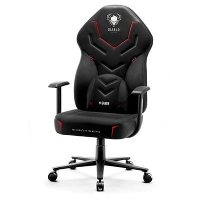 Karrige gaming Diablo Chairs X-Gamer Dark Obsidian, ergonomike, e zezë