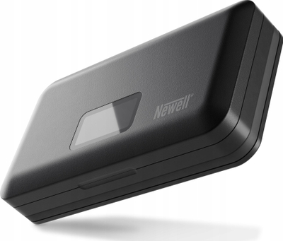 Karikues me LCD Newell, powerbank dhe lexues SD, për Nikon EN-EL15, i zi