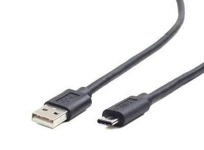 Kabllo Gembird, USB A / USB C, 1.8 m, e zezë