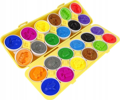 Lodër edukative Matching Eggs, set vezësh plastike, forma transporti, shumëngjyrëshe