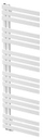 Radiator banjo dekorativ Radeco Bruno Color 4, 1590x500 mm, 850W, i bardhë