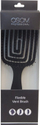 Четка за коса OSOM Professional OSOM99571, квадратна, отпорна на топлина, црна