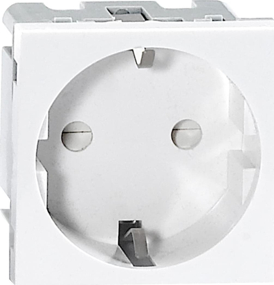 Prizë modulare Orno NOEN GS, 45x45mm, 16A 250V, e bardhë