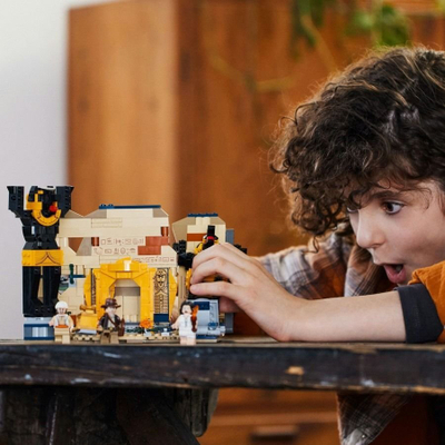 Lodra LEGO Indiana Jones Escape from the Lost Tomb 77013, set ndërtimi, 600 pjesë, shumëngjyrëshe