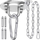 Set montimi Malatec 23844 për hamak, mban deri 250 kg, metal