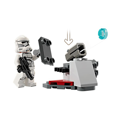 Lodra LEGO Star Wars 75372 Clone Army Trooper Battle Pack, 215 pjesë, për fëmijë 7+