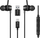 Kufje në vesh Sandberg USB-C A In-Earset, mikrofon në kabllo, të bardha