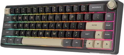 Механичка тастатура Rk Royal Kludge R65, 65%, 66 копчиња, RGB