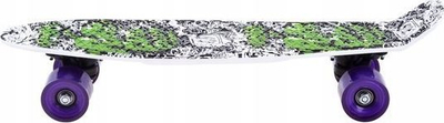 Skateboard Fish SP0576, 55 cm, me rrota LED, shumëngjyrësh