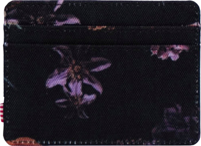 Portofol kartash Herschel Charlie Cardholder, i hollë, i vogël, i zi