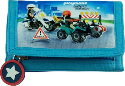Паричник Плејмобил Wallet PL-14, полиестер 300D, 25x12.3 cm, многу обоен