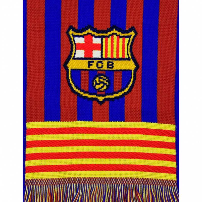 Shall tifozësh i Barçës FC Barcelona 5004BUT24, akrilik, me shumë ngjyra