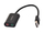 Kartë zëri USB Ugreen US205 30724B, hyrje mikrofon, dalje kufje, e zezë