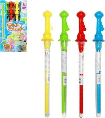 Lodër flluska sapuni Swede Soap Bubble Sword, set, shumëngjyrëshe