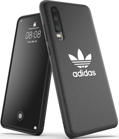 Kapak Adidas OR NEW BASIC FW19 për Huawei P30, i zi
