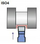 Teh torno Pafana ISO4 NNPD, 20x12 mm, P20 S20, me dorë të djathtë