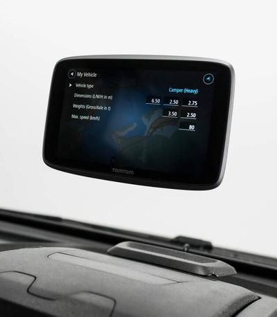 Navigues makine TomTom GO Camper Tour