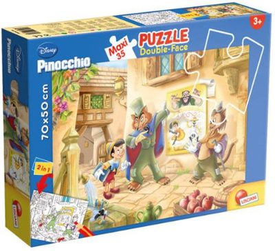 Puzzle dyansh Lisciani Pinokio MAXI, 35 copa, me figurë