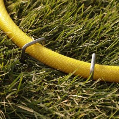 Kapëse kopshti GardenMate, 15cm, 500 copë, çelik i galvanizuar