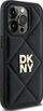 Kapak telefoni DKNY DKHCP14LPQDSLK, për iPhone 14 Pro 6.1", quilted, i zi