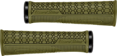 Gripa biçiklete Lizard Skins Single-Sided Lock-On Gradient, ergonomik, jeshil