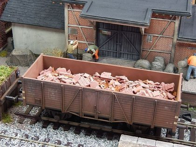 Aksesor modelimi Juweela Rubble from Red Bricks, 150 g, tulla të kuqe