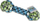 Lodër për qen Yarro International Rope Toy në formë hanteli, litar pambuku, 27cm, shumëngjyrëshe