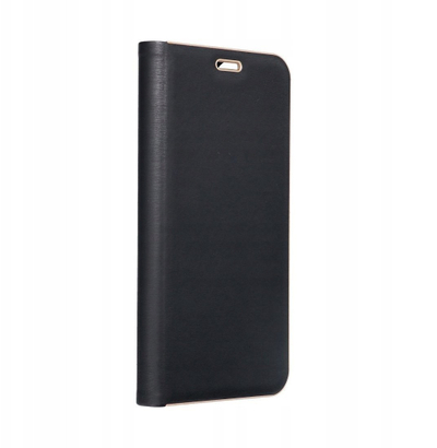 Këllëf libri OEM LUNA Book për iPhone 17 Pro Max, magnetik, me xhep, ngjyrë ari