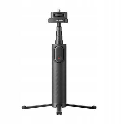 Selfie stick me tripod Insta360 Foldable 2 in 1, me telekomandë, i zi