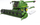 Lodër kombajë vjelëse Bruder John Deere T670i, e gjelbër